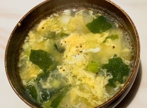 簡単！たまごとわかめの中華スープ-レシピのメイン写真