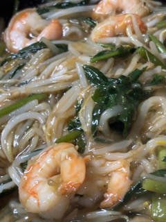 エビともやしと空芯菜のあんかけ炒め-レシピのメイン写真