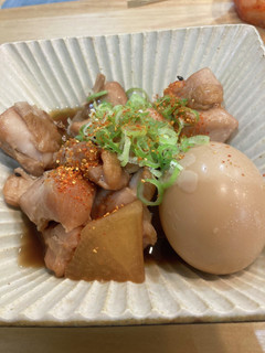 JAZZ香るポン酢の鶏肉と大根の煮卵-レシピのメイン写真