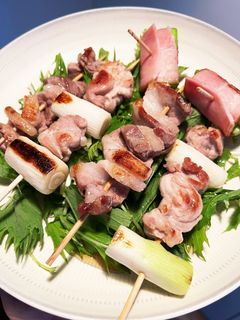 簡単、フライパンでカリッと焼き鳥-レシピのメイン写真