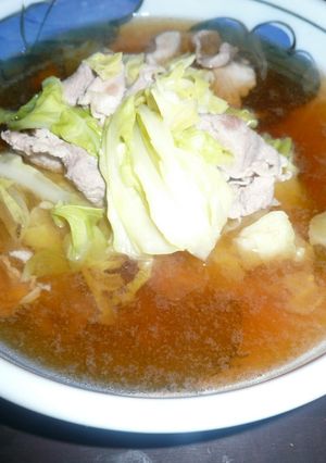 ３分でできる！！キャベツのあっさり煮-レシピのメイン写真