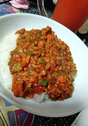 大人のほろにがキーマカレー-レシピのメイン写真