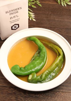 簡単！万願寺とうがらしの白だし漬け-レシピのメイン写真