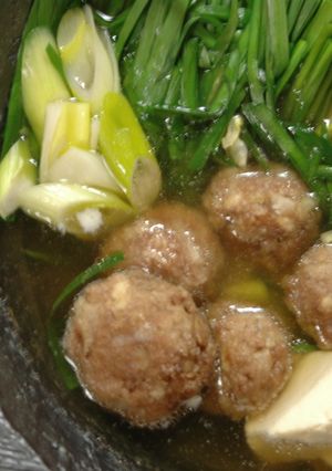 肉団子入り☆中華風のお鍋-レシピのメイン写真