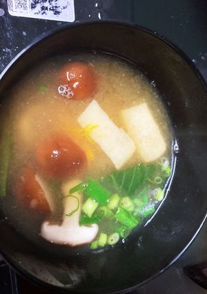 冷凍野菜パラパラ今夜の味噌汁-レシピのメイン写真
