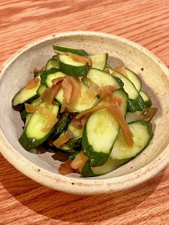 きゅうりと搾菜の炒め-レシピのメイン写真