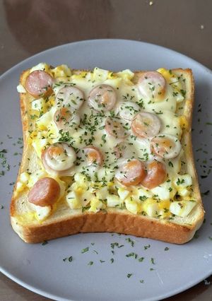 絶品♪たまごトースト-レシピのメイン写真