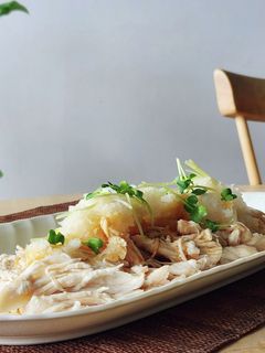 鶏胸肉のさっぱりおろし☆みぞれ煮☆レンジ-レシピのメイン写真