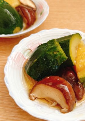 茸とズッキーニの煮浸し-レシピのメイン写真