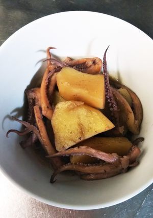 イカゲソじゃが煮-レシピのメイン写真