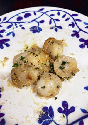 ベビーホタテのエスカルゴ風味-レシピのメイン写真