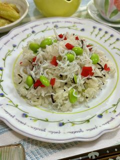 しらすと枝豆の混ぜご飯♪-レシピのメイン写真