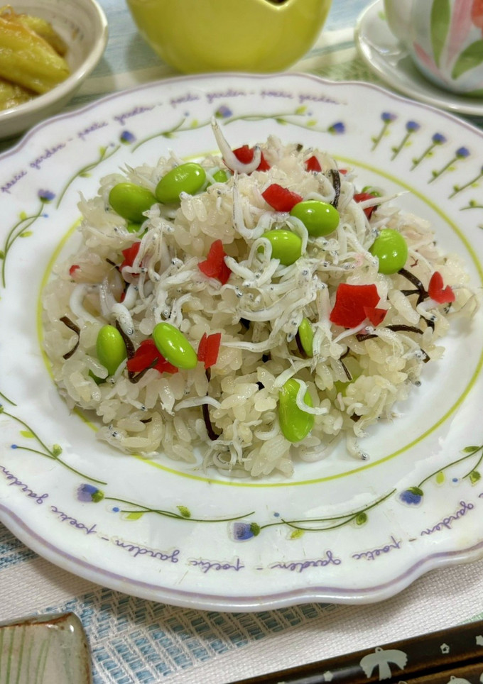 しらすと枝豆の混ぜご飯♪-レシピのメイン写真