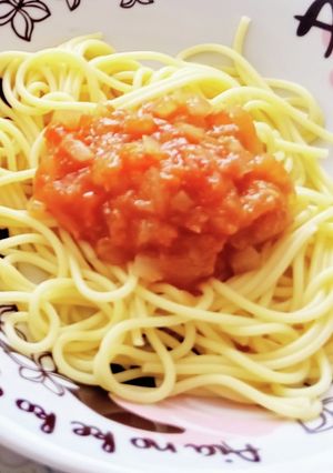 冷製トマトパスタのソース-レシピのメイン写真