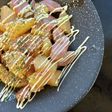 簡単♫ポテトと魚肉ソーセージの明太子マヨ