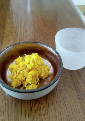 菊の花の辛子和え-レシピのメイン写真