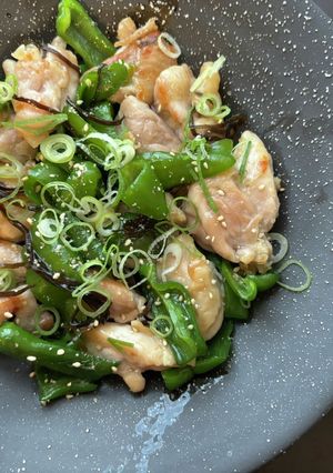 鶏もも肉とピーマンのうま塩昆布炒め-レシピのメイン写真