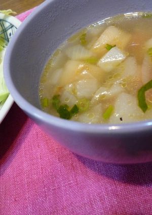 お麩の洋風スープ-レシピのメイン写真