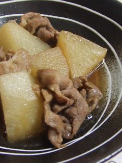 豚小間と大根の煮物-レシピのメイン写真