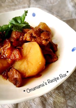 鶏肉とじゃがいものオレンジピリ辛煮-レシピのメイン写真