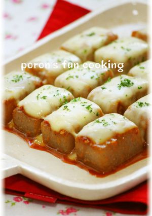 こんにゃくの味噌チーズ焼き♪-レシピのメイン写真
