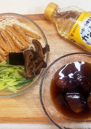 椎茸と昆布のめんつゆにカンタン酢をプラス-レシピのメイン写真