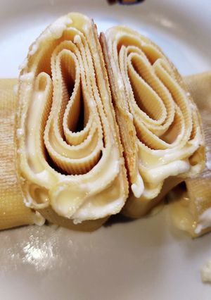 チーズミルフィーユ豆腐皮-レシピのメイン写真