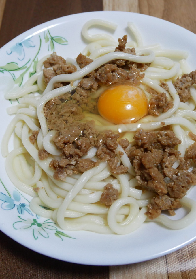 不器用甘辛混ぜうどん-レシピのメイン写真