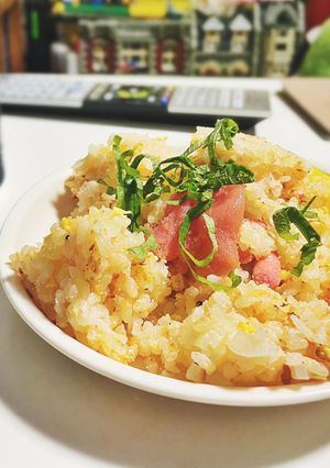 〈簡単〉明太子チャーハンの作り方-レシピのメイン写真