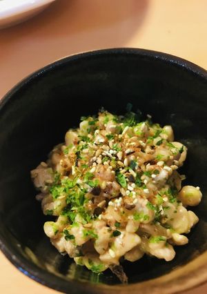 毎日の納豆●ふりかけ＆あおのりトッピング-レシピのメイン写真