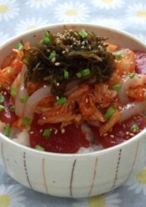 準グランプリ受賞☆もずくキムチビビンバ♪-レシピのメイン写真
