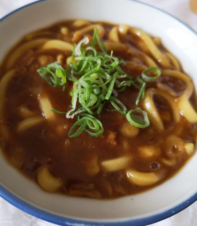 残ったカレーで簡単旨カレーうどん(蕎麦)-レシピのメイン写真