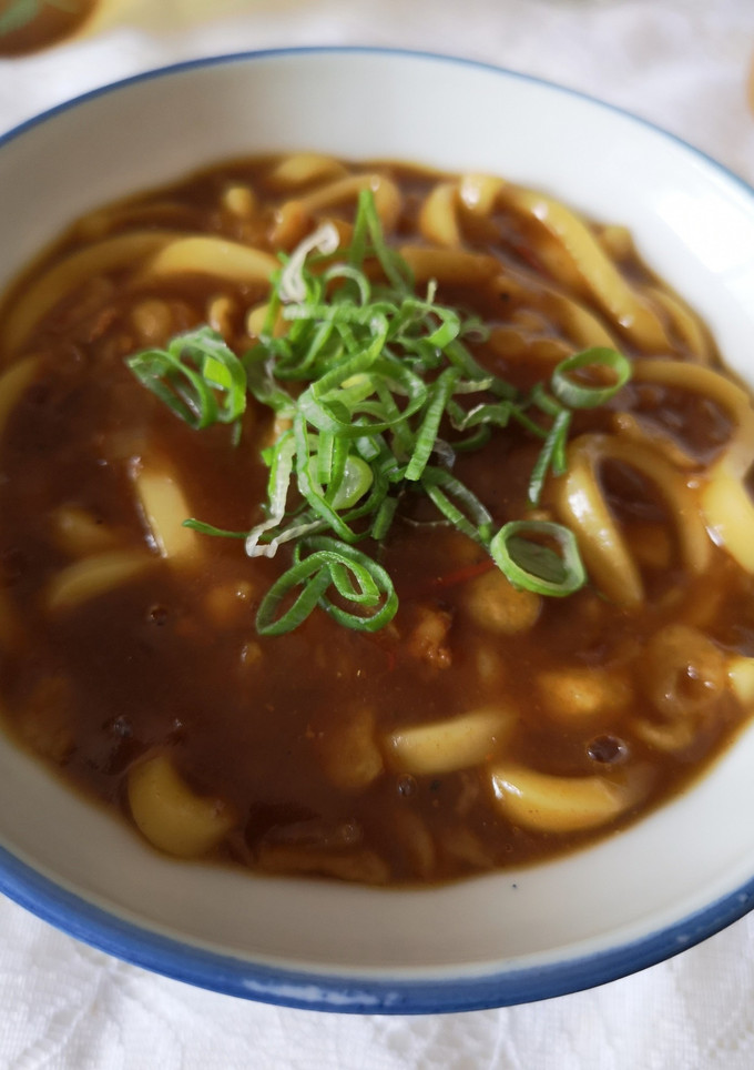 残ったカレーで簡単旨カレーうどん(蕎麦)-レシピのメイン写真