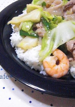 材料はそろってなくてもキャベツで中華飯☆-レシピのメイン写真