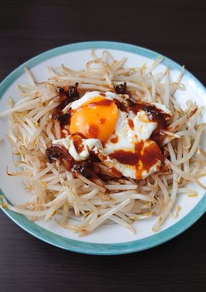 辛味噌もやし目玉ライス-レシピのメイン写真
