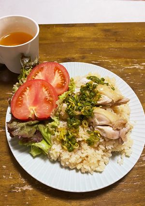 炊飯器でカオマンガイ-レシピのメイン写真