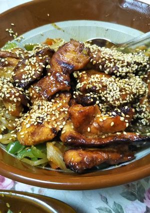 鶏のジンギスカン風炒め-レシピのメイン写真