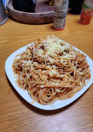 ボロネーゼ風ミートパスタ-レシピのメイン写真