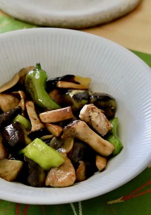 ごはんに合う!なすと鶏肉の中華風炒め煮-レシピのメイン写真