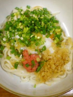 熱玉明太うどん-レシピのメイン写真
