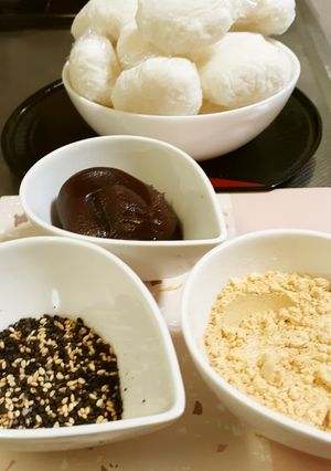 ミニミニおはぎ～炊飯器で♡-レシピのメイン写真