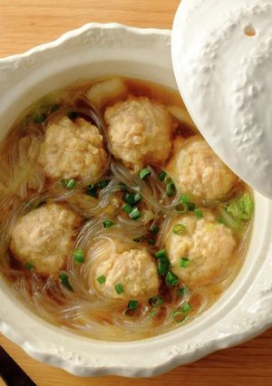 錦爽名古屋コーチン鶏団子-レシピのメイン写真