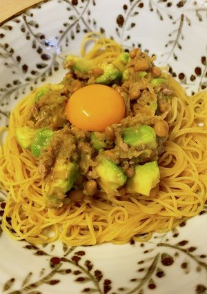 アボカド納豆おろし麺-レシピのメイン写真