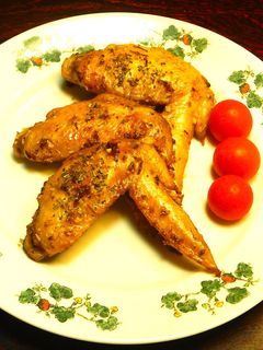 手羽先ハーブ焼きワンパンで簡単・おいしい-レシピのメイン写真
