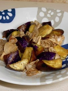 なすと豚肉のポン酢炒め-レシピのメイン写真