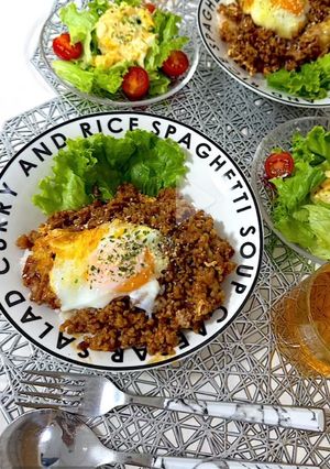 ラクモコ丼-レシピのメイン写真