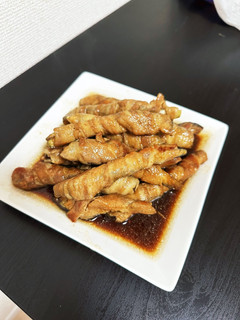 甘くない茄子の肉巻き-レシピのメイン写真