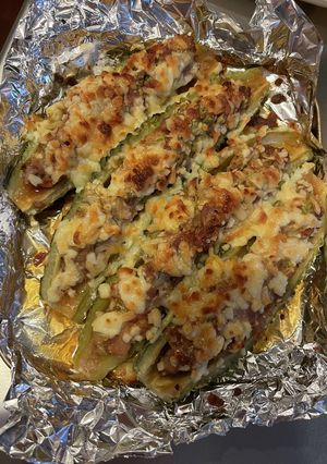 ゴーヤチーズ焼き-レシピのメイン写真