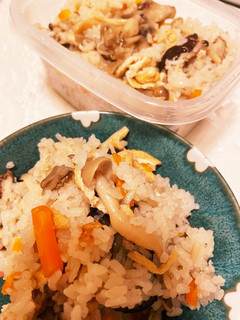 簡単白だしキノコ飯-レシピのメイン写真