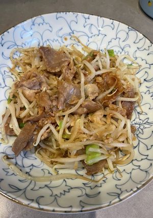 豚肉ともやしの焼肉炒め-レシピのメイン写真